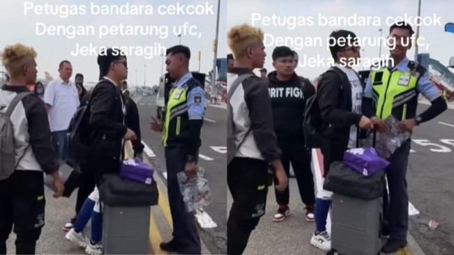 Kronologi Petarung UFC Jeka Saragih Berantem dengan Petugas Bandara, Gara-Gara Ditegur Merokok?
